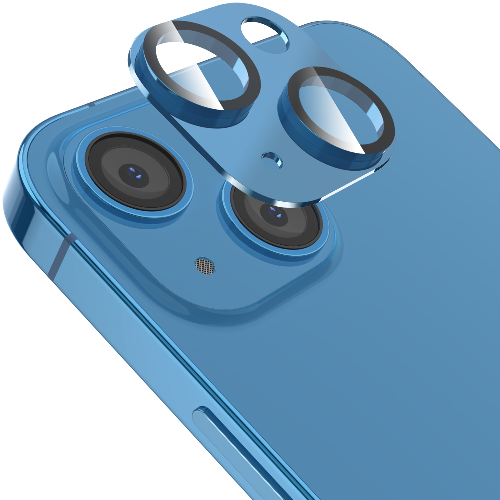 محافظ لنز دوربین آهااستایل مدل WG62-1 مناسب برای گوشی موبایل اپل iPhone 13 / 13 mini بسته 2 عددی