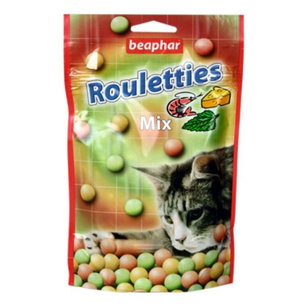 تشویقی گربه بیفار مدل rouletties mix cat وزن 152 گرم
