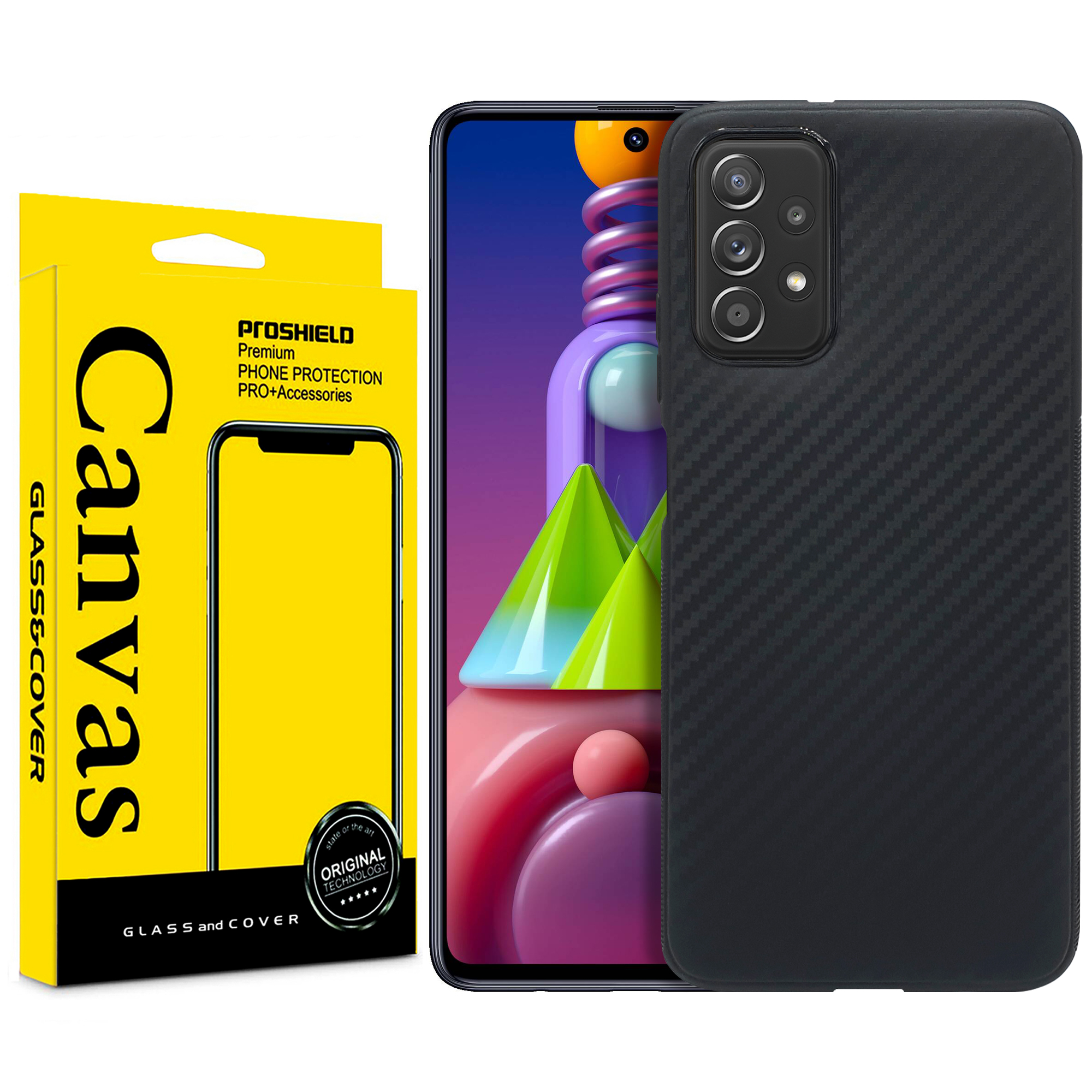 کاور کانواس مدل TITAN مناسب برای گوشی موبایل سامسونگ Galaxy A32 5G 