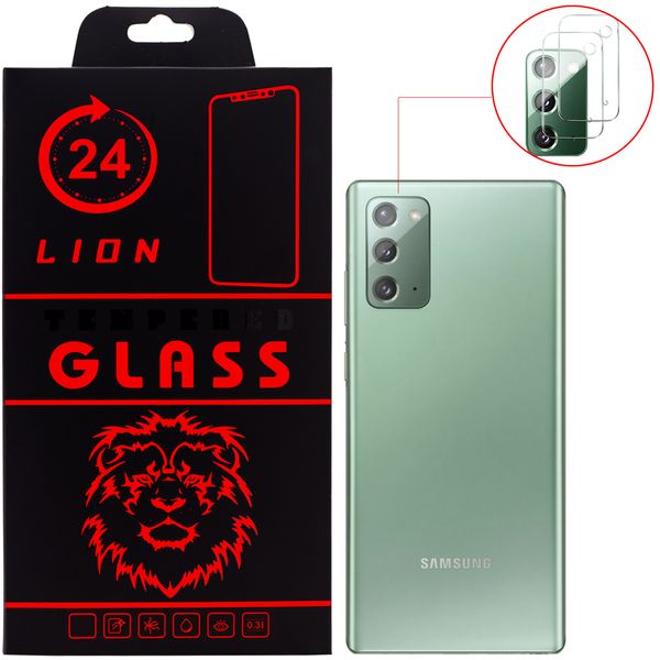 محافظ لنز دوربین لاین مدل RL007 مناسب برای گوشی موبایل سامسونگ Galaxy Note 20 بسته دو عددی