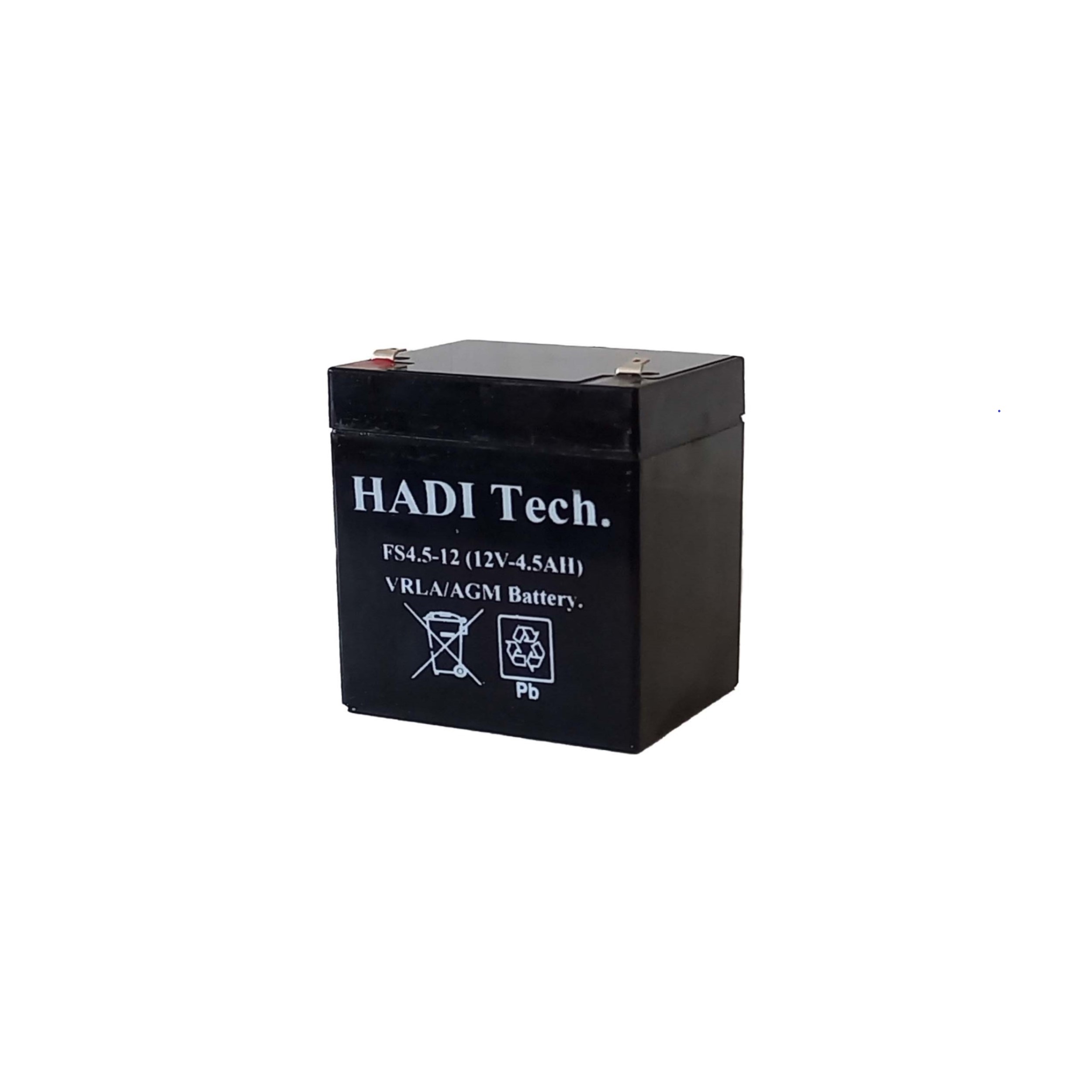 باتری یو پی اس 12 ولت 4.5 آمپر ساعت هادیتک مدل FS45012 بسته 10 عددی