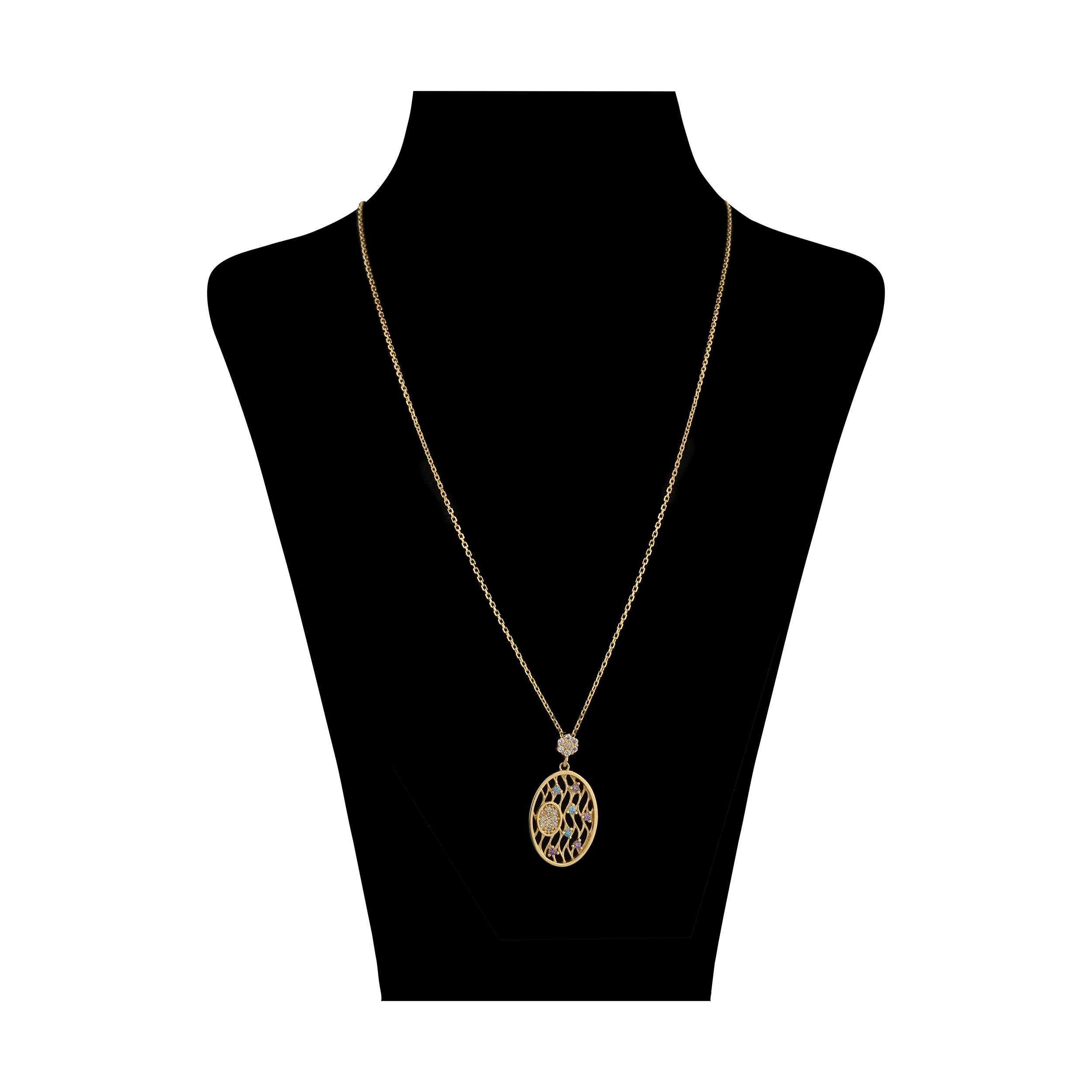 گردنبند طلا 18 عیار زنانه مایا ماهک مدل MM1599