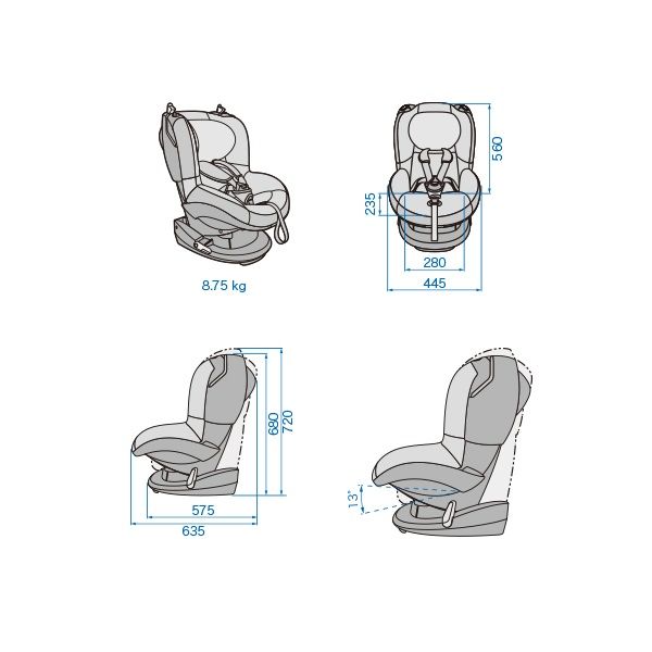 صندلی خودرو کودک مکسی کوزی مدل توبی