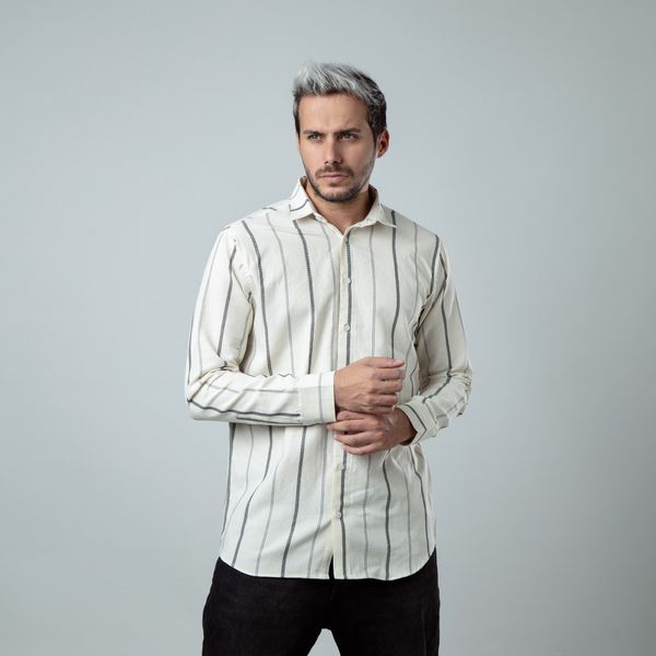 پیراهن آستین بلند مردانه باینت مدل 2261575-01