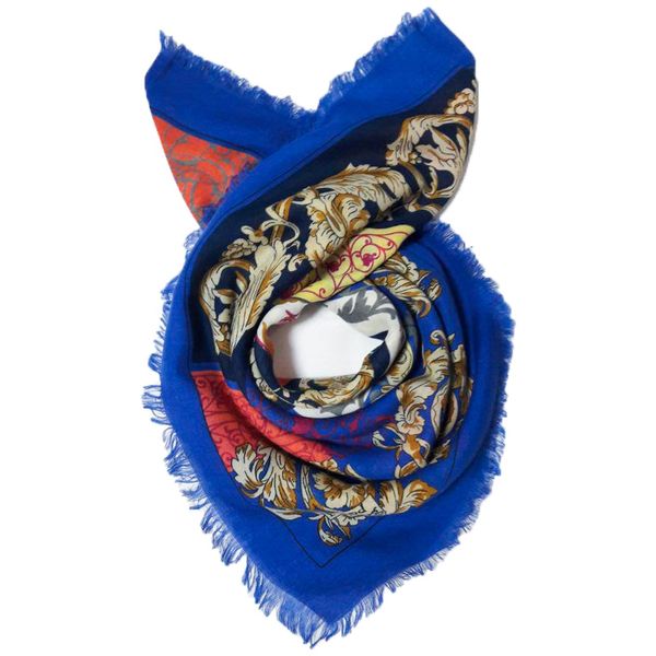 روسری شیانچی حاشیه دار طرح 1