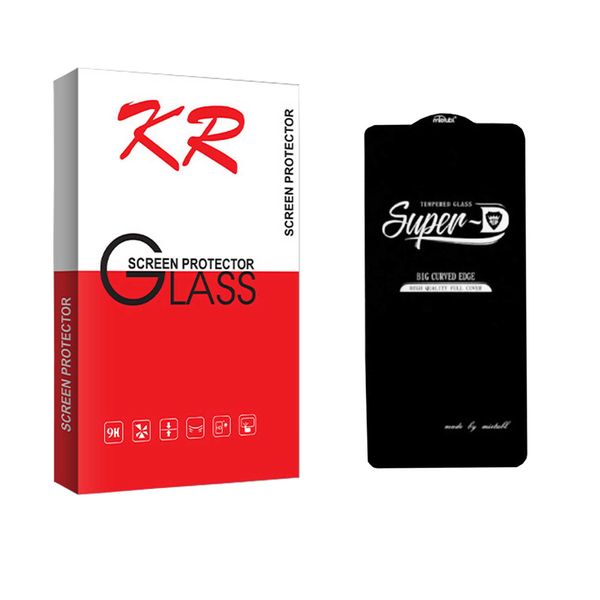 محافظ صفحه نمایش شیشه ای کی آر مدل Kr Glass Super D مناسب برای گوشی موبایل هوآوی Nova 9 SE