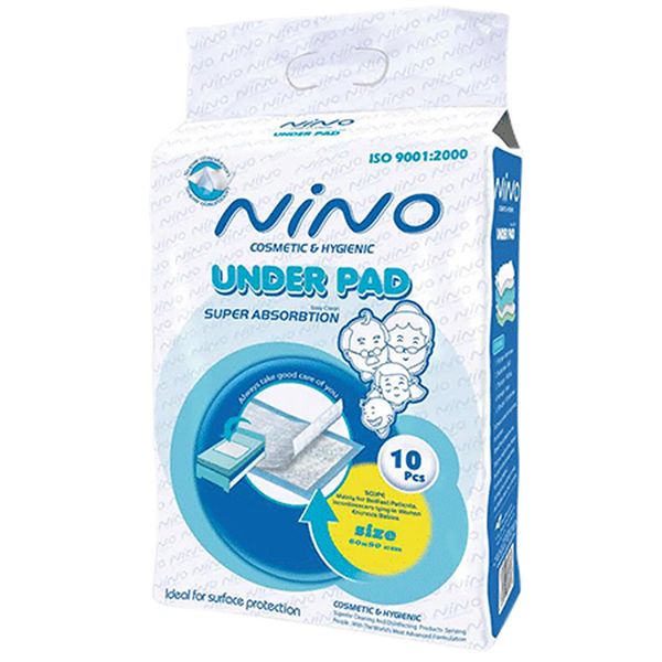 زیر انداز بهداشتی نینو - بسته 10 عددی