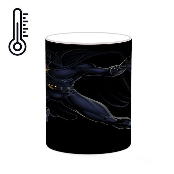 ماگ حرارتی کاکتی مدل بلک پنتر Black Panther Marvel کد mgh38069