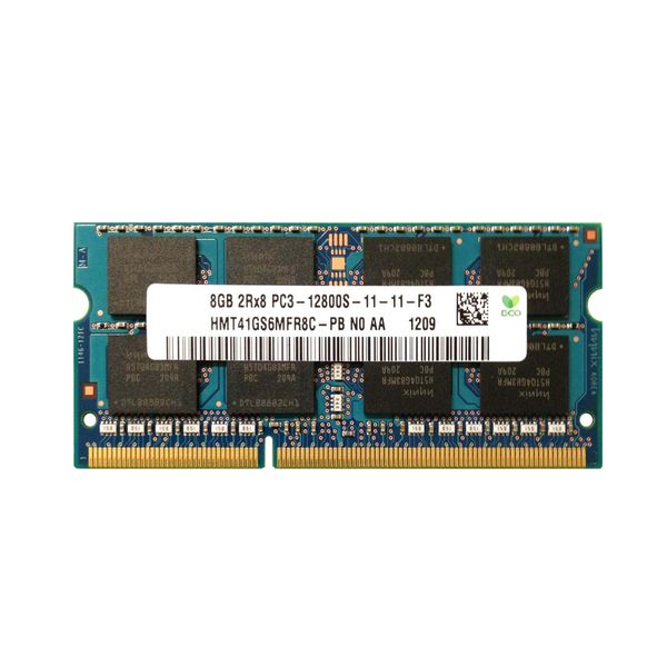 رم لپ تاپ DDR3 دو کاناله 1600 مگاهرتز CL11 اس کی هاینیکس مدل PC3-12800s ظرفیت 8 گیگابایت