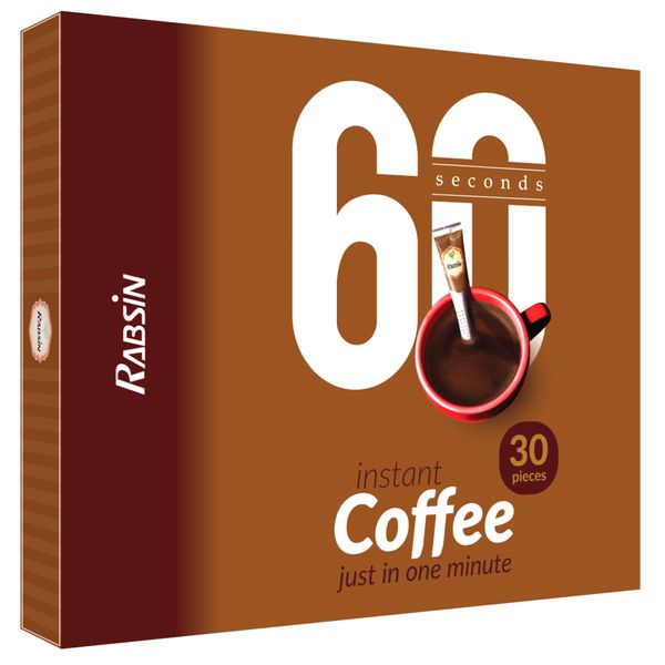 قهوه فوری رابسین بسته 30 عددی