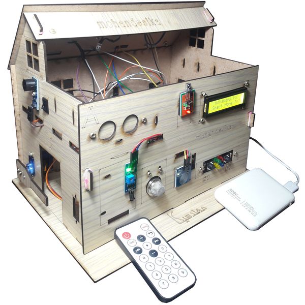 کیت آموزشی مهندسیکا مدل خانه هوشمند ریموت کنترل IOT home-022
