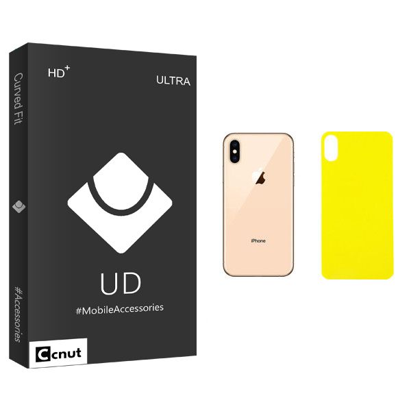 محافظ پشت گوشی کوکونات مدل UD Black مناسب برای گوشی موبایل اپل iPhone XS