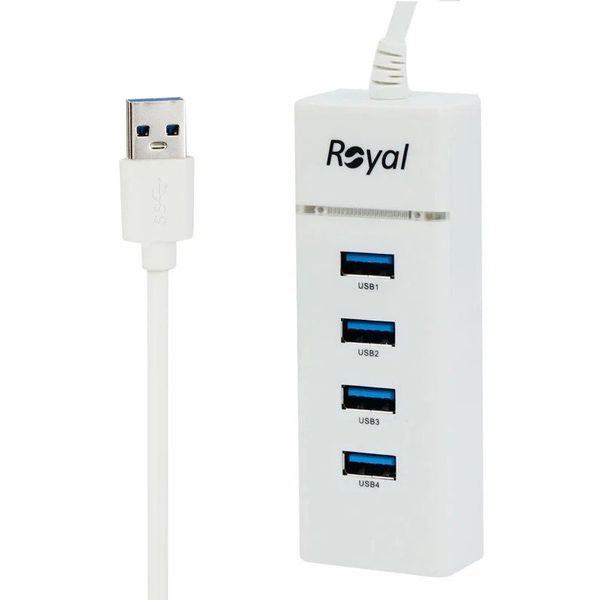 هاب 4 پورت USB 3.0 رویال مدل RH3-303