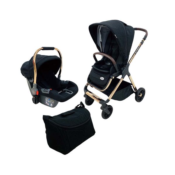 ست کالسکه و کریر کولار مدل Baby stroller cullar model S5 PLUS به همراه کیف لوازم