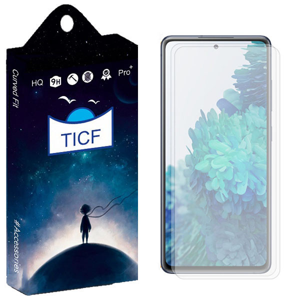 محافظ صفحه نمایش تی ای سی اف مدل  TICF T4K مناسب برای گوشی موبایل سامسونگ Galaxy S21 FE بسته دو عددی