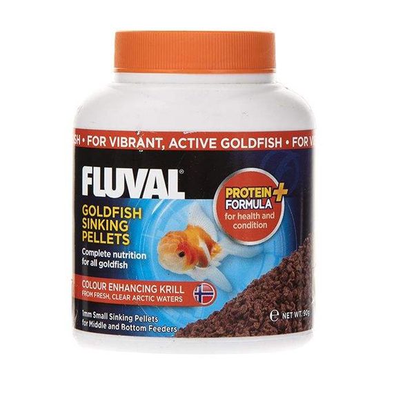 غذای گلدفیش فلوال مدل fluval goldfish sinking pellets  کد 979745 وزن 90 گرم