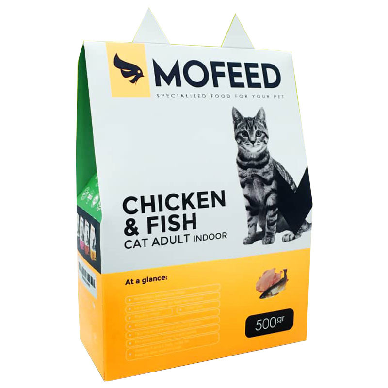 غذای خشک گربه مفید مدل Poultry&amp;Fish وزن 500 گرم