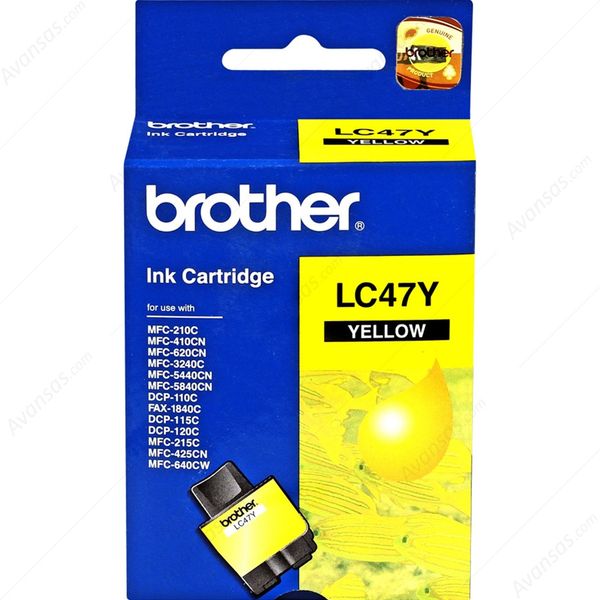 کارتریج پرینتر برادر LC47Y (زرد)
