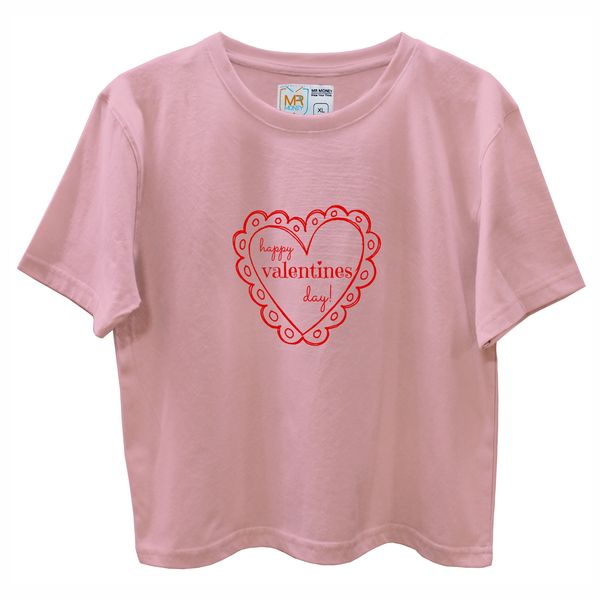 تی شرت زنانه مسترمانی مدل قلب کد 02