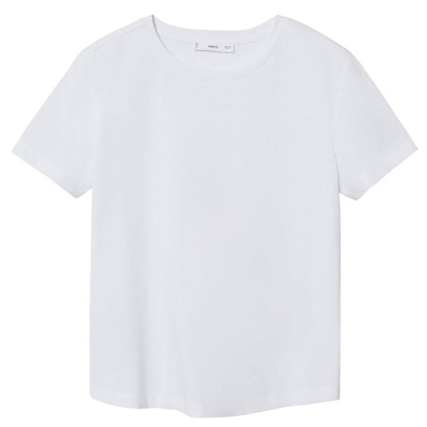 تی شرت آستین کوتاه زنانه مانگو مدل WT023CHA