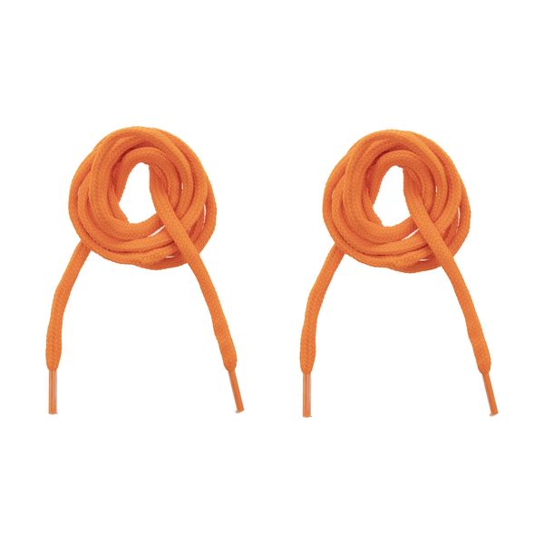 بند کفش مدل 95 رنگ نارنجی بسته 2 عددی