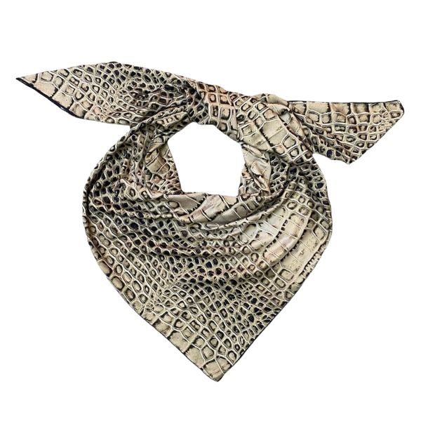 روسری زنانه ارکیده مدل نخی ابریشم