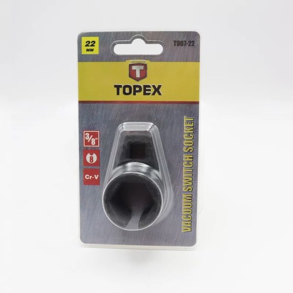 آچار بکس سنسور اکسیژن تاپکس  مدل SMT-TOPEX-vacdum swich socket-3/8
