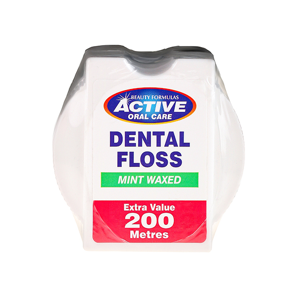 نخ دندان اکتیو اورال کر مدل Dental Floss Mint Waxed