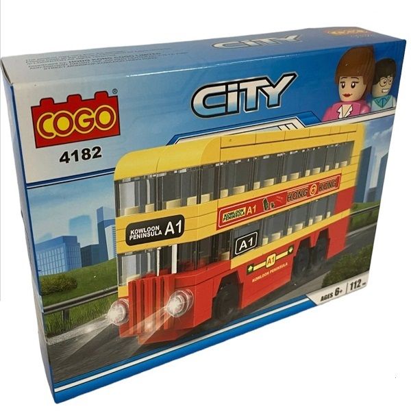 ساختنی کوگو مدل اتوبوس دو طبقه کد 4182