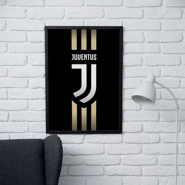 تابلو مدل دیواری طرح یوونتوس Juventus  کد FD585