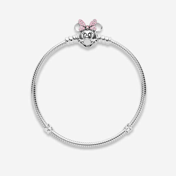 دستبند نقره زنانه پاندورا مدل Minnie Mouse