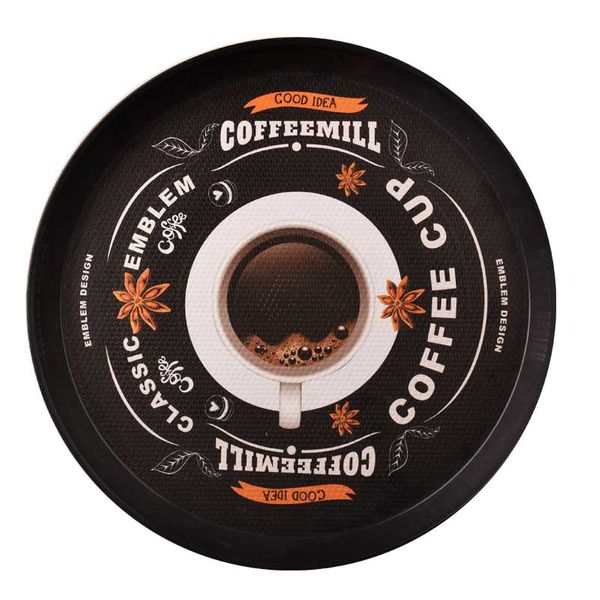 سینی مهروز مدل S-6004-44 طرح Coffee cup