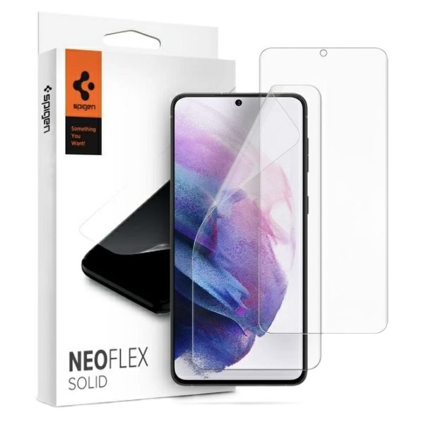 محافظ صفحه نمایش اسپیگن مدل Neo Flex HD مناسب برای گوشی موبایل سامسونگ Galaxy S21 Plus بسته دو عددی