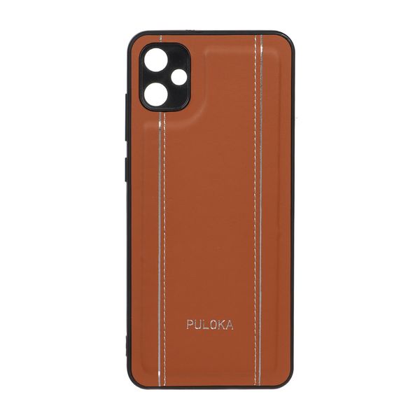 کاور پولوکا مدل چرمی مناسب برای گوشی موبایل سامسونگ Galaxy A05