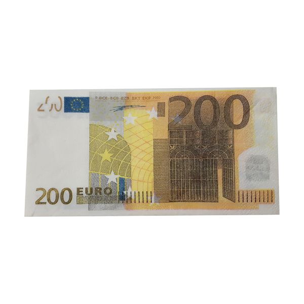 دستمال کاغذی جیبی 10 برگ طرح یورو