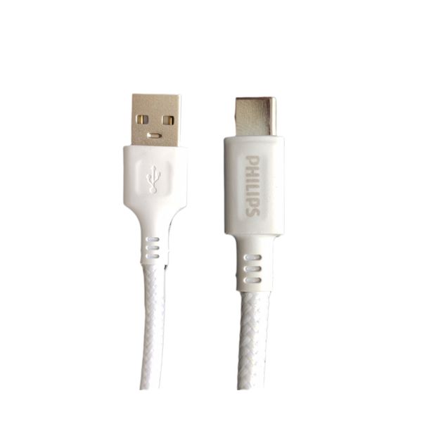 کابل تبدیل USB به USB-C فیلیپس مدل PC-5A طول 1متر