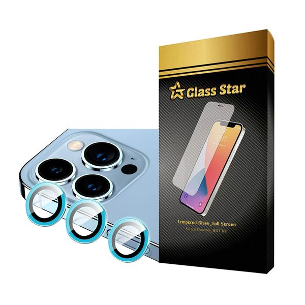  محافظ لنز دوربین گلس استار مدل SHABRANGG مناسب برای گوشی موبایل اپل iPhone 13 Pro Max / 13 Pro