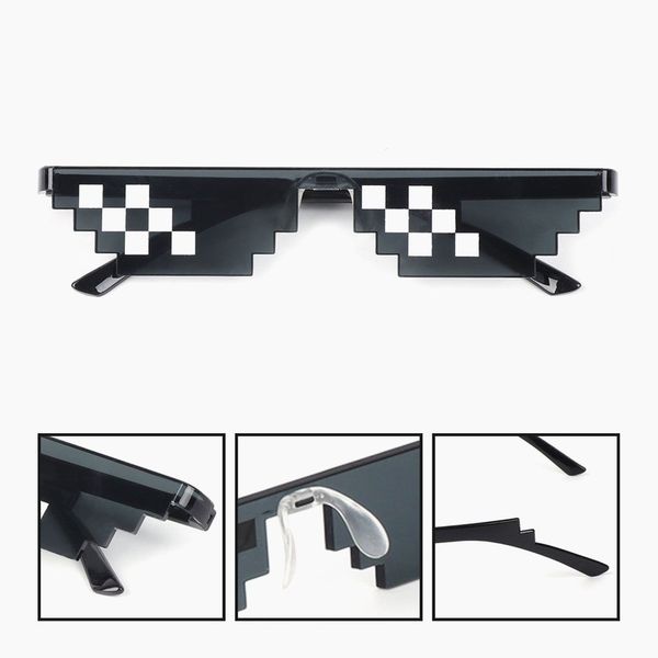 عینک تزئینی مدل Thug Life G03 مجموعه 3 عددی