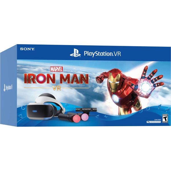 مجموعه عینک واقعیت مجازی سونی مدل Playstation ZVR2 به همراه کد بازی Ironman
