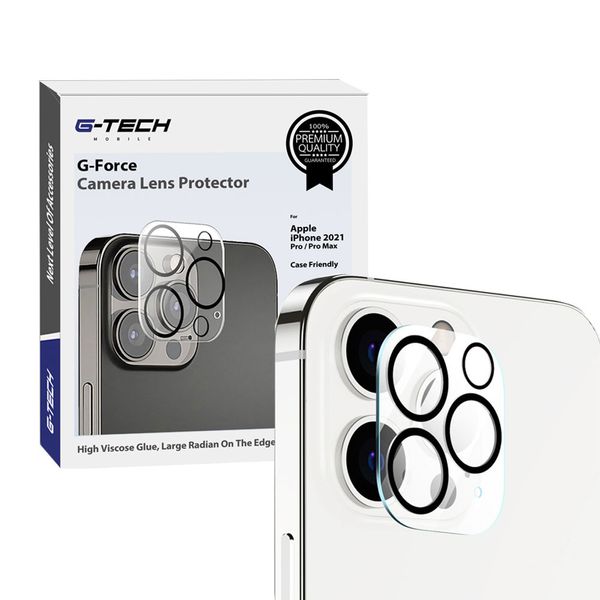 محافظ لنز دوربین جیتک مدل GFORCE مناسب برای گوشی موبایل اپل iPhone 13 pro /13 pro max