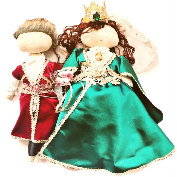 عروسک بافتنی مدل قولچاق آذربایجان بسته 2 عددی