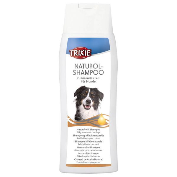 شامپو سگ تریکسی مدل natural oil shampoo حجم 250 میلی لیتر