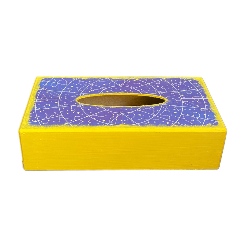 جعبه دستمال کاغذی مدل کهکشانی