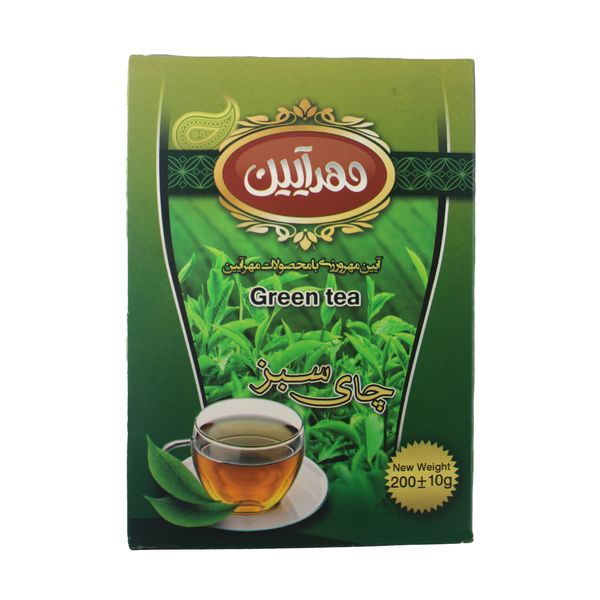 چای سبز مهرآیین-200 گرم