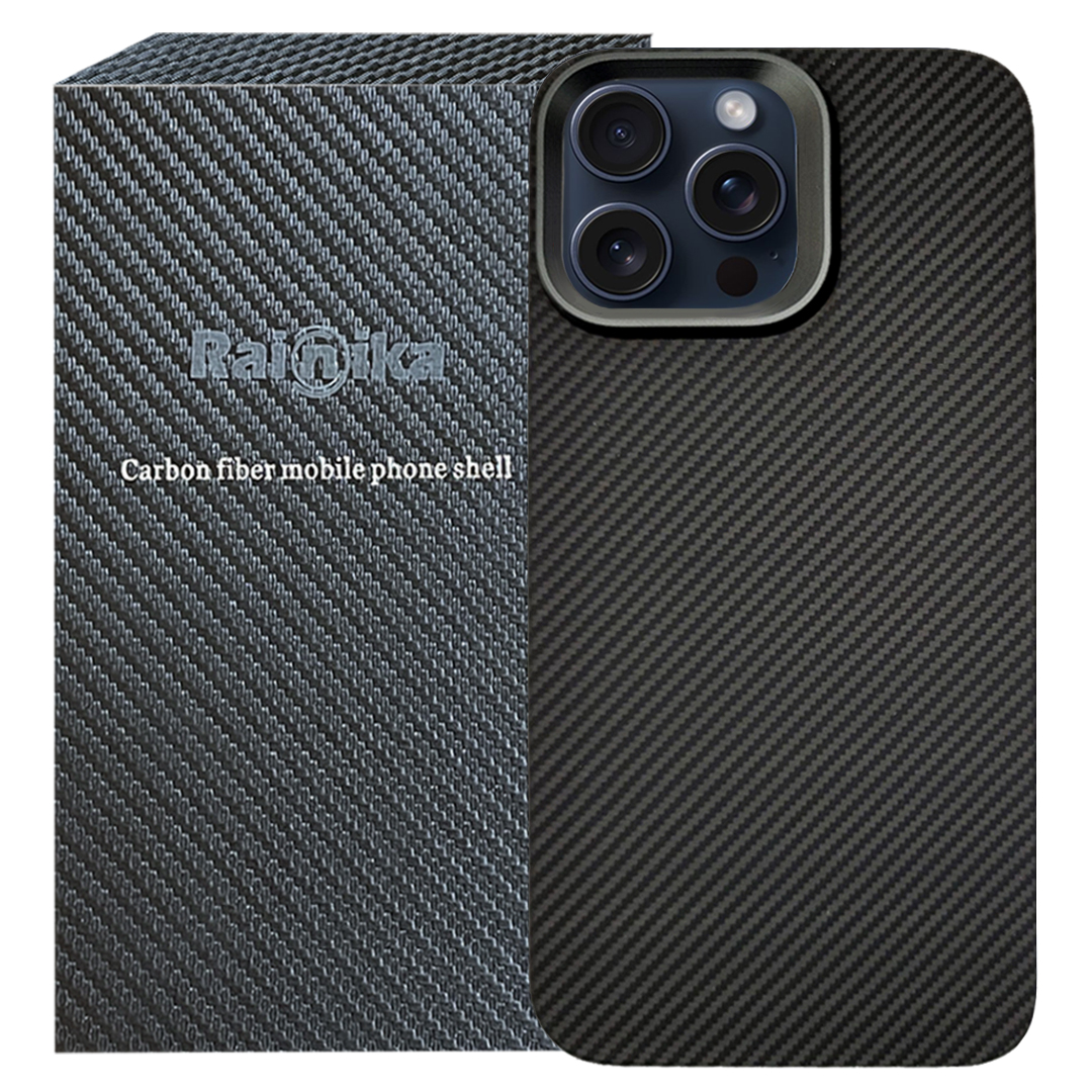 کاور رینیکا مدل Carbon Fiber 15 Pro max مناسب برای گوشی موبایل اپل Iphone 15 Pro Max