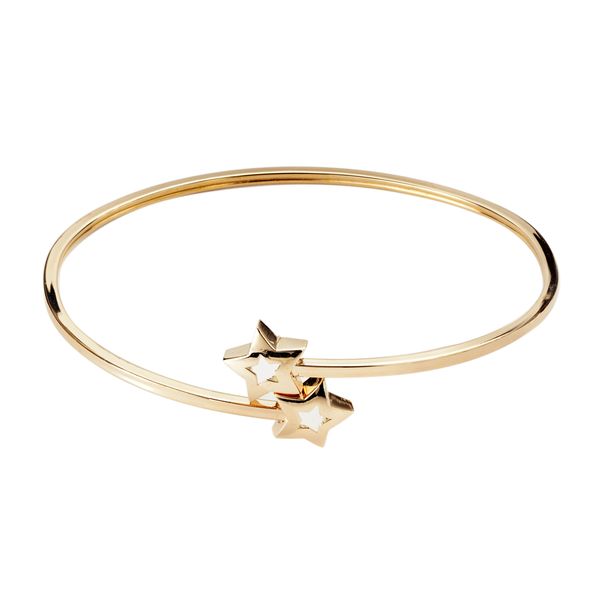 دستبند النگویی طلا 18 عیار زنانه جواهری سون مدل 3238