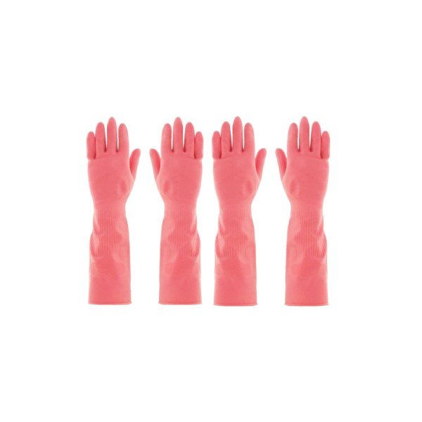 دستکش نظافت رز مریم مدل M مجموعه 2 عددی