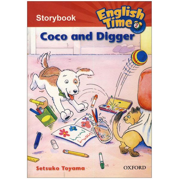 کتاب داستان coco and digger اثر setsuko toyama انتشارات oxford 