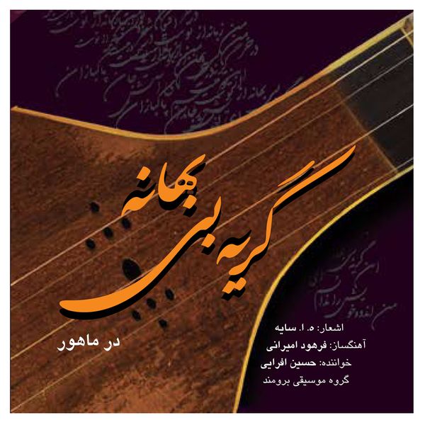 آلبوم موسیقی گریه بی‌بهانه اثر حسین افرایی