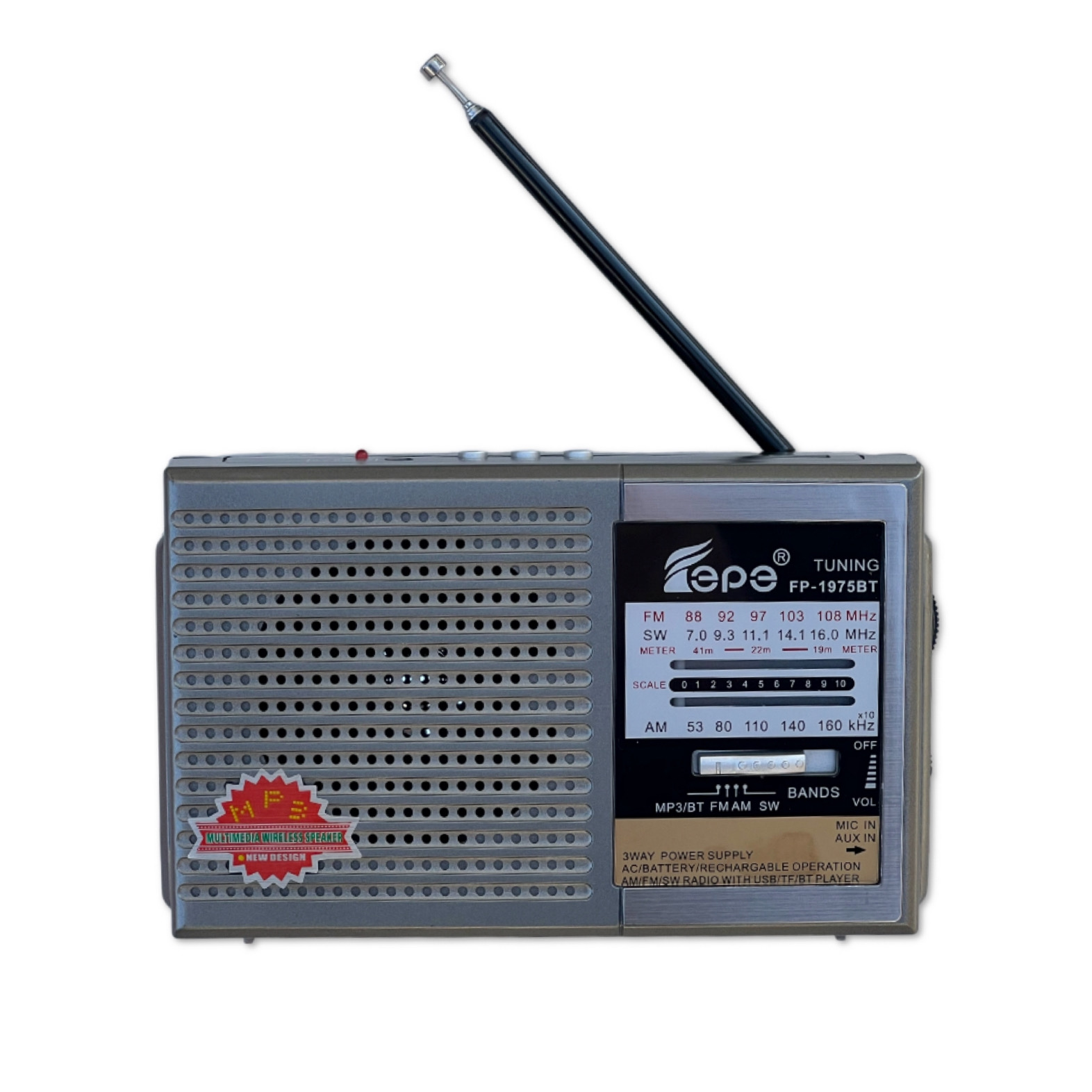 رادیو فپه مدل FP-1975BT